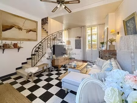cannes centre à pied  5p en duplex de 103 m²
