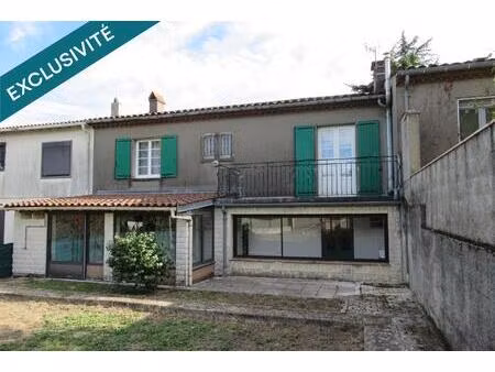 maison de ville avec garage et jardin