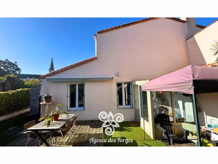 maison saint crespin sur moine / 4 chambres / jardin / garage