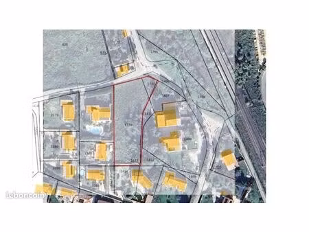 terrain constructible proche montélimar