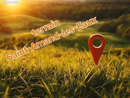 terrain saint amand les eaux