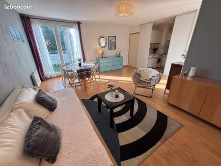 t4 meublé blagnac 68m² proche tram et airbus