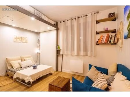 joli studio calme 25m² marcel sambat