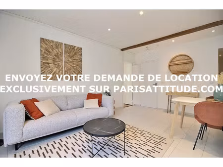 location meublée appartement 2 pièces 48 m² à les lilas (93260)  1 650 €