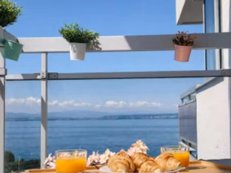 location meublée appartement 2 pièces 58 m² à evian-les-bains (74500)  1 440 €