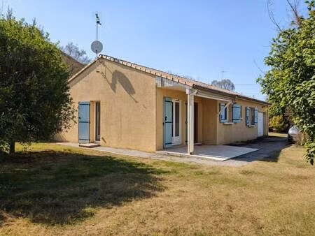 maison de plain-pied à vendre