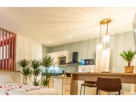 mini t2 cocooning neuf – meublé & equipé - hyper centre clermont