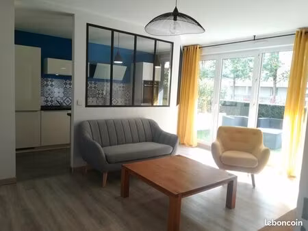 appartement meublé à louer de 61m2 au front de maine à angers