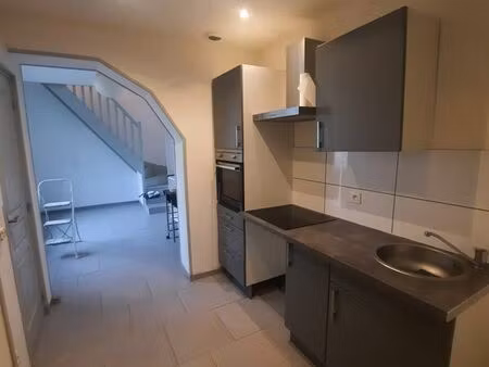 apt f2 duplex rez de cour