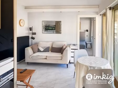 vente appartement 3 pièces 45 m² cannes (06400)