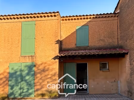 maison à vendre 4 pièces (84)  3 chambres  jardin. a renover - réalpanier