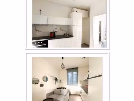 t2 meublé lumineux avec cour privative - hyper centre ville