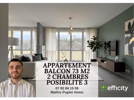 appartement 3 pièces - 73 m²