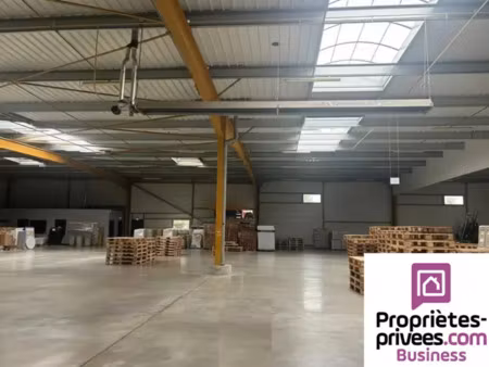 colomiers en jacca | plateforme logistique 1 200 m² / double porte sectionnelle