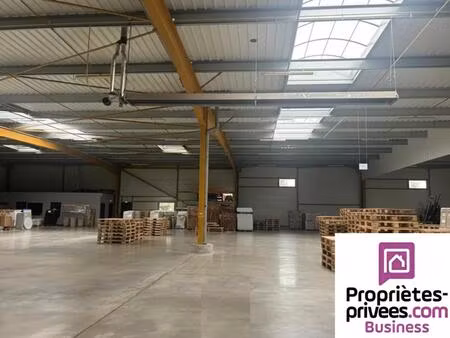 colomiers en jacca | plateforme logistique 1 200 m² / double porte sectionnelle
