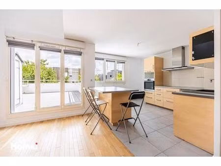 superbe t3  75 m² en duplex avec terrasse - voie grétry  94400 vitry-sur-seine