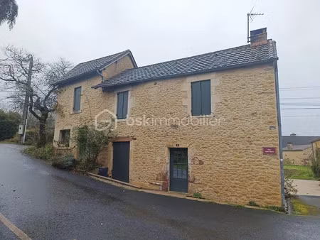 vente maison 4 pièces 75 m² à salles-de-belvès (24170)  95 000 €