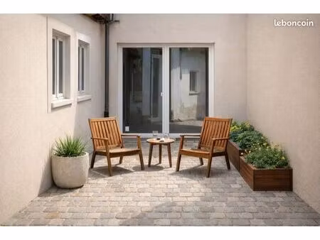 3 pièces en rdc avec terrasse centre ville de wissembourg