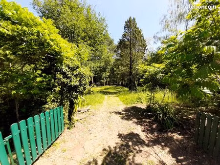 terrain de loisirs 4000 m² – bord de sarthe / accès canal-fillé sur sarthe