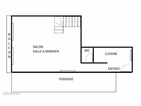 à louer : duplex f3 75m2 - rénové à la résidence la renardière  coubron