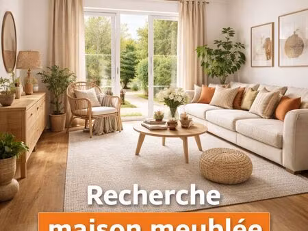 recherche maison meublée