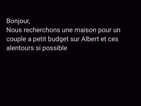 recherche maison ou appartement