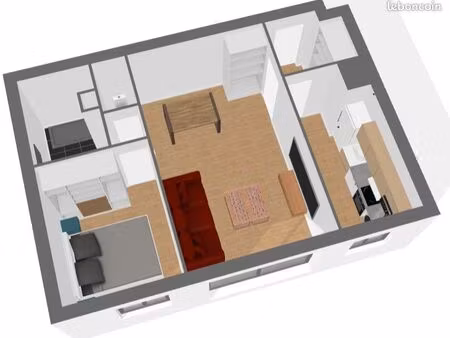 a louer - t2 refait à neuf - 46m2 - boissy-saint-léger