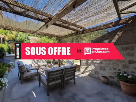 maison en pierre rénovée - 144 m² - 3 ch - double garage - calme