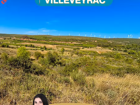 vente terrain  villeveyrac
