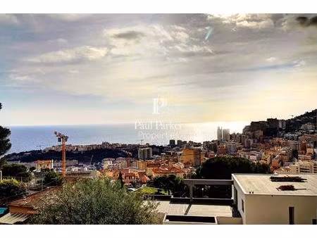 beausoleil - villa provençale à rénover avec vue mer panoramique  à 3 minutes de monaco