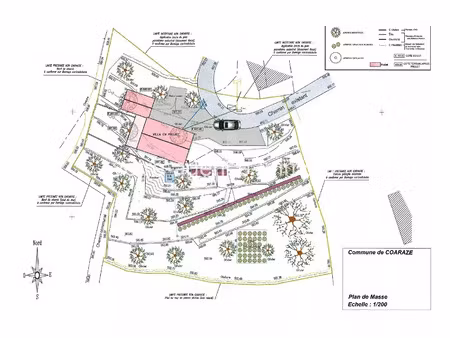 vente terrain 1550 m² coaraze (06390)