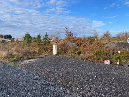 terrain à bâtir à margaux (33460)
