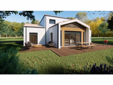 vente maison neuve 6 pièces 120 m² à villeneuve-en-retz (44580)  425 000 €