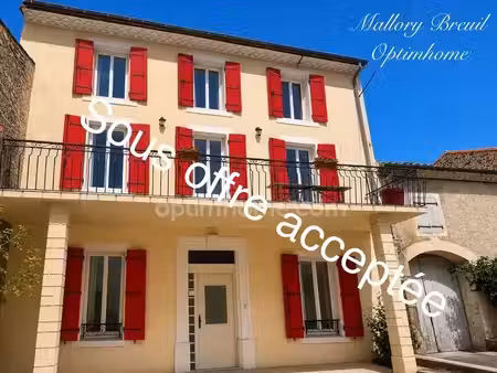 vente maison 10 pièces 228 m² à alignan-du-vent (34290)  305 000 €
