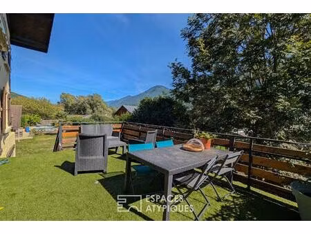 ancienne grange rénovée en maison familiale