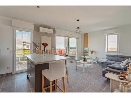 vente appartement 3 pièces 57m2 mouguerre 64990 - 310000 € - surface privée