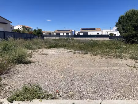 vente terrain 507 m² à serignan (34410)  175 000 €