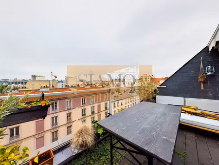 dernier étage terrasse - 4 pieces - vincennes ouest