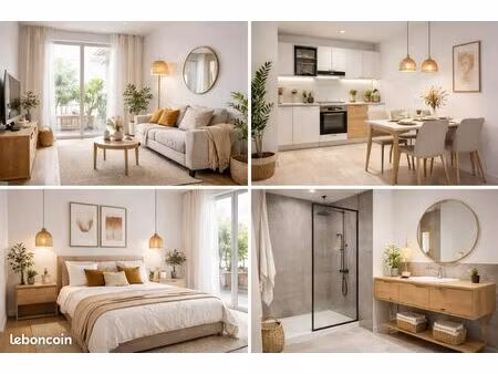 a louer - magnifique appartement t2 moderne et lumineux