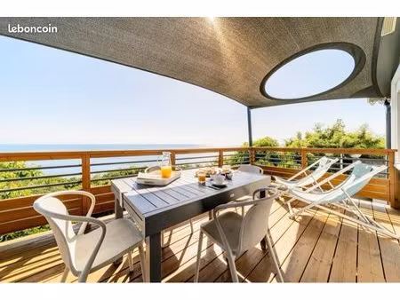 location appartement de 65m2 - vue mer à 180°