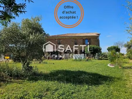 vente maison 6 pièces 400 m² saint-sulpice-la-pointe (81370)