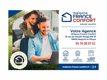 vente terrain 625 m² à poisvilliers (28300)  67 500 €