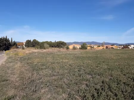 vente terrain 500 m² à rieux-minervois (11160)  59 900 €