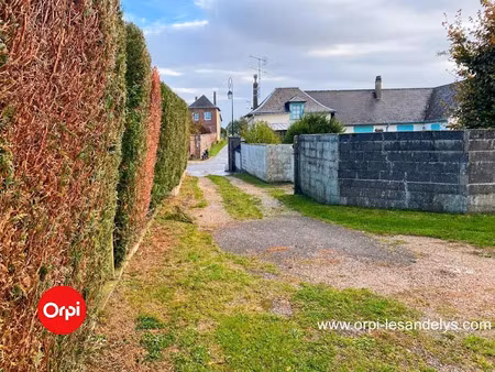 vente terrain à batir 510 m² à les andelys (27700)  57 000 €