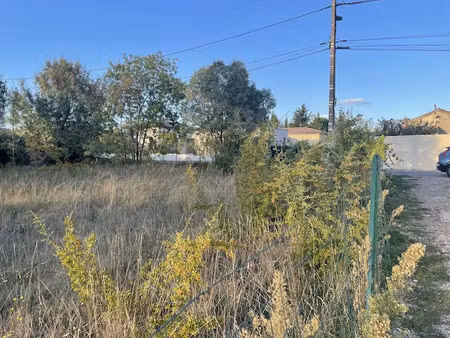 vente terrain à saint-martin-de-valgalgues (30520)  85 000 €