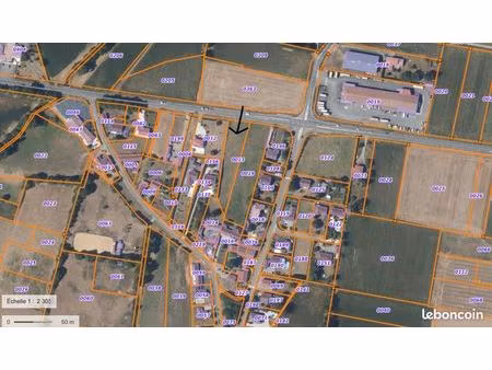 beau terrain plat constructible 2 506 m² – ibos  aux portes de tarbes