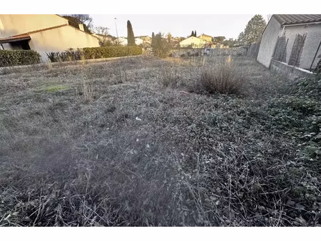 vente terrain 392 m² à clapiers (34830)  251 000 €