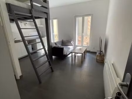 studio meublé 20 m² – calme  climatisé  parking – 460 cc