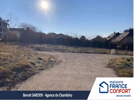 vente terrain 457 m² à challes-les-eaux (73190)  210 000 €