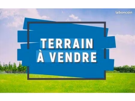 terrain constructible 1700m2